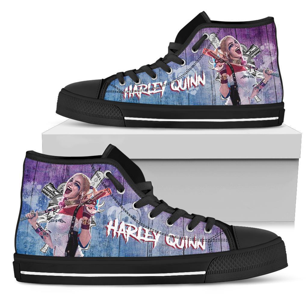 Harley Quinn High Top Shoes Amazing Custom Idea Grabiiva