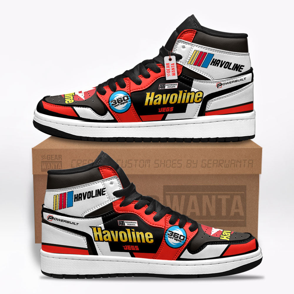 Havoline #20 Car Race J1s Sneakers Custom For Fans TT07  Grabiiva