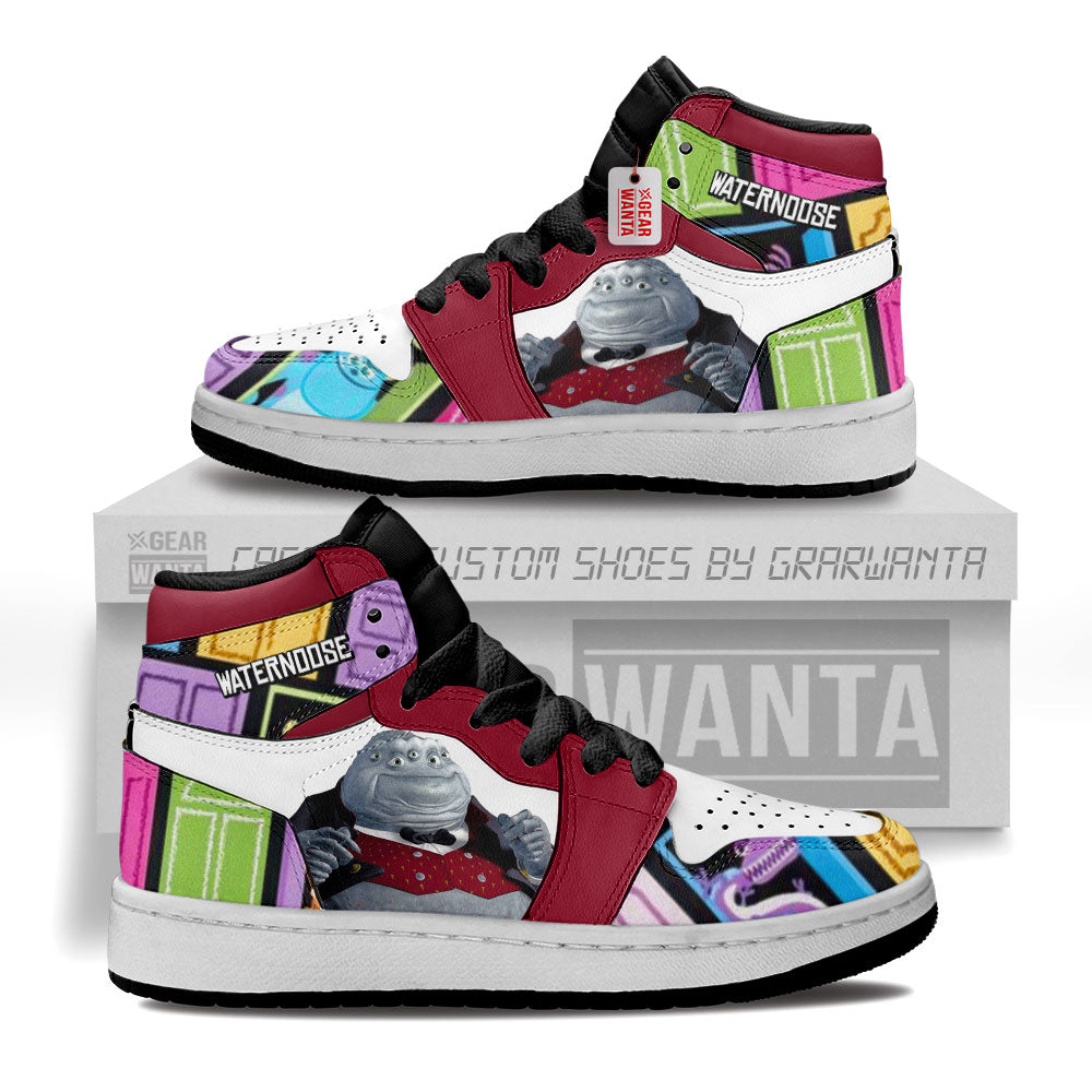 Henry J. Waternoose III Kid J1s Sneakers Cartoon Collection Grabiiva