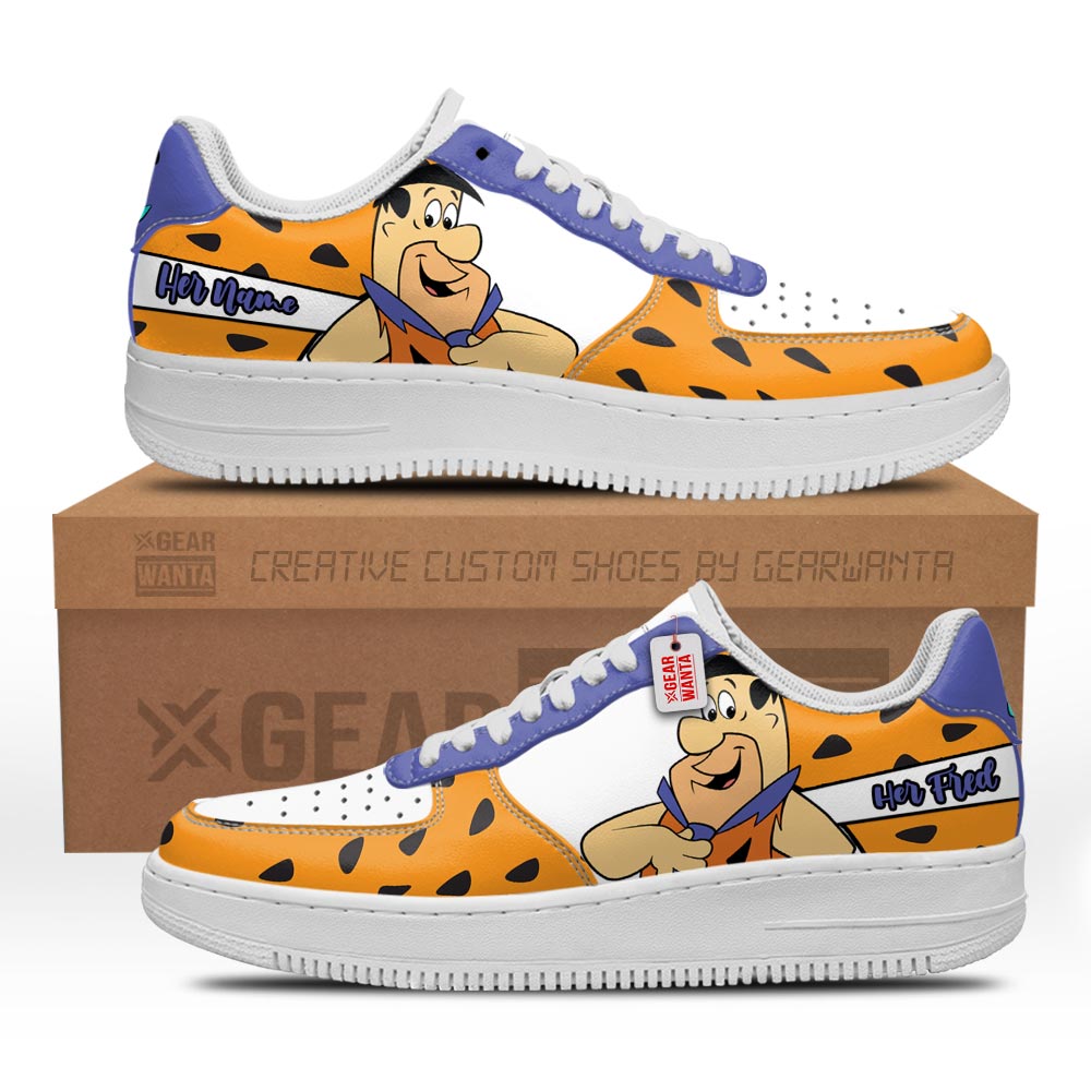 Her Fred Air Sneakers His and Her Personalized Collection Grabiiva