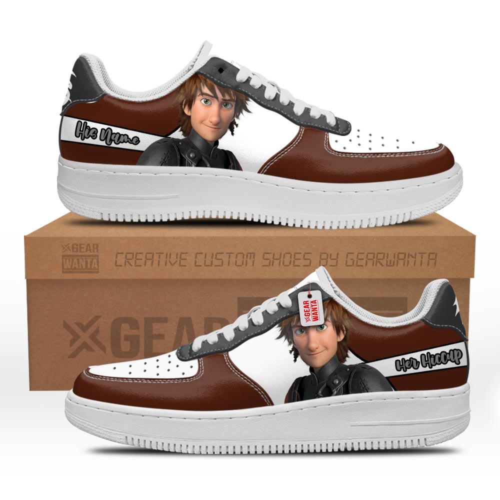 Her Hiccup Air Sneakers His and Her Personalized Collection Grabiiva