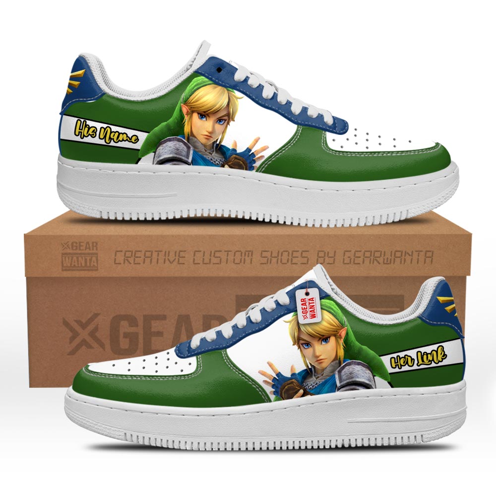 Her Link Air Sneakers His and Her Personalized Collection Grabiiva