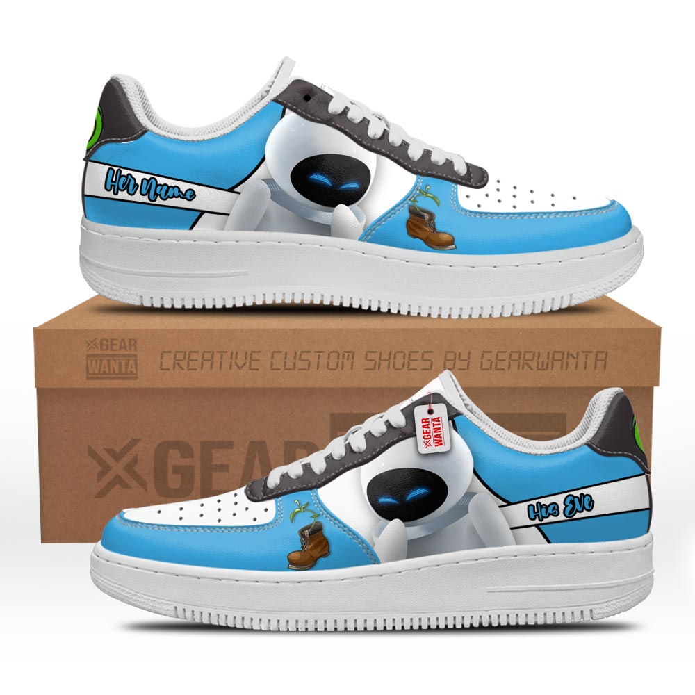 His Eve Air Sneakers His and Her Personalized Collection Grabiiva