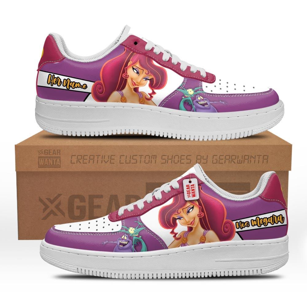 His Megara Air Sneakers His and Her Personalized Collection Grabiiva