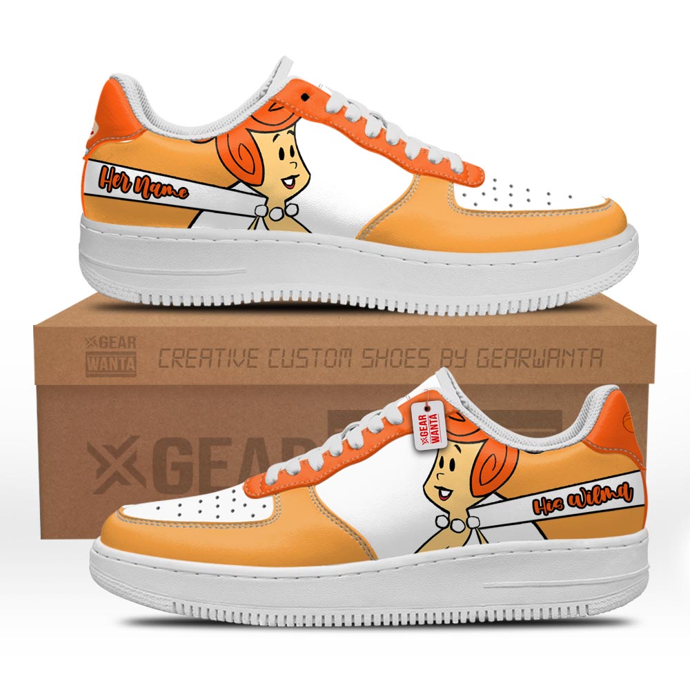 His Wilma Air Sneakers His and Her Personalized Collection Grabiiva