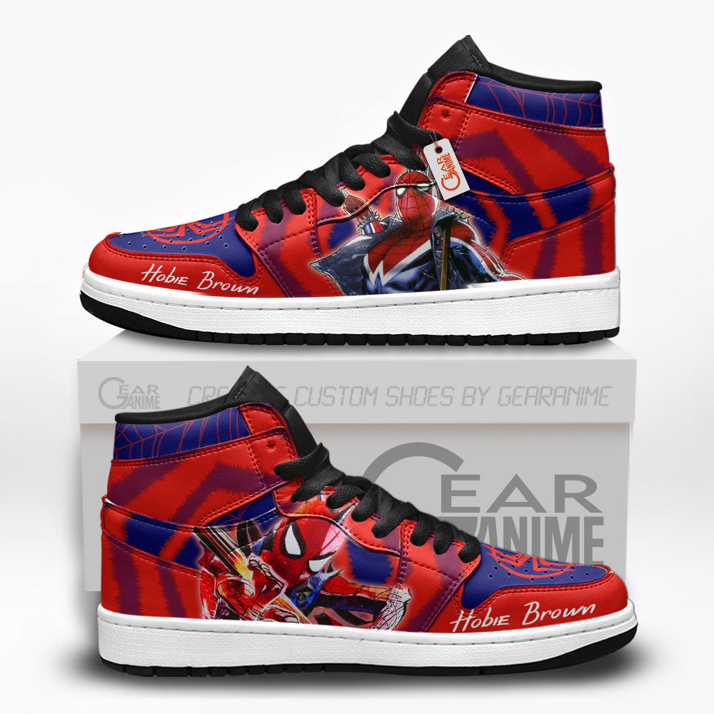 Hobie Spider-Punk J1 Sneakers Custom For Fans  Grabiiva