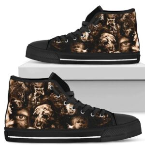Horror Spirit High Top Shoes Sneakers Custom Grabiiva