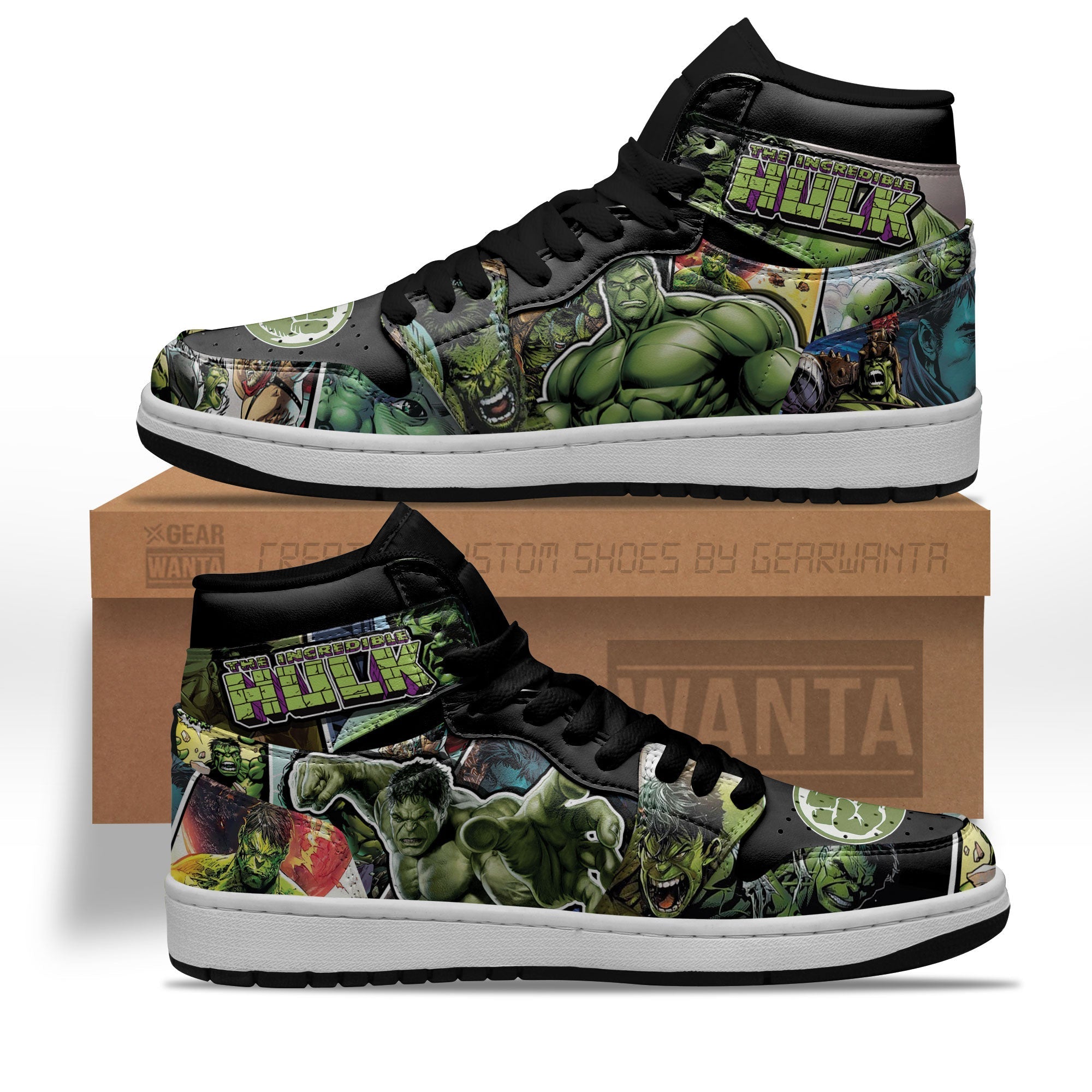 Hulk J1 Sneakers Superheroes Edition  Grabiiva