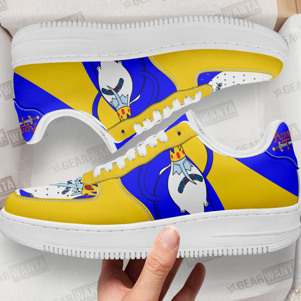 Ice King Simon Air Sneakers Custom Adventure Time Shoes Grabiiva