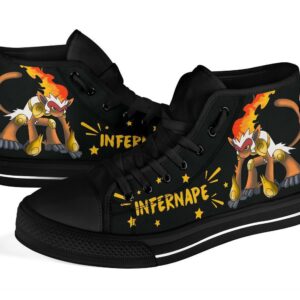 Infernape High Top Shoes Gift Idea Grabiiva