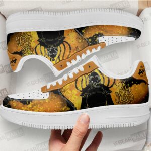 Iroh Fire Nation Air Sneakers Custom Avatar The Last Airbender Shoes Grabiiva