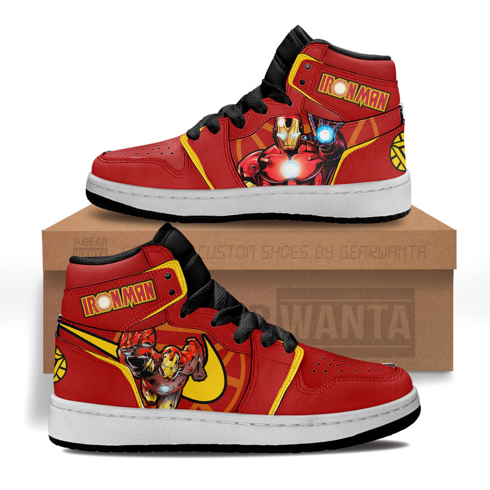 Iroman Kid J1s Sneakers Custom Grabiiva