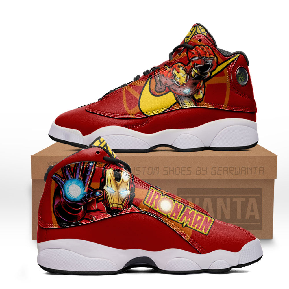 Ironman J13s Sneakers Super Heroes Custom Shoes Grabiiva