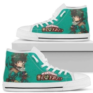 Izuku Midoriya My Hero Academia High Top Shoes NH09 Grabiiva