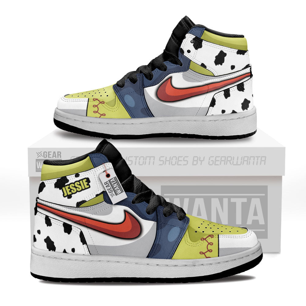 Jessie Cowgirl Kids Shoes Custom Sneakers For Kid Grabiiva
