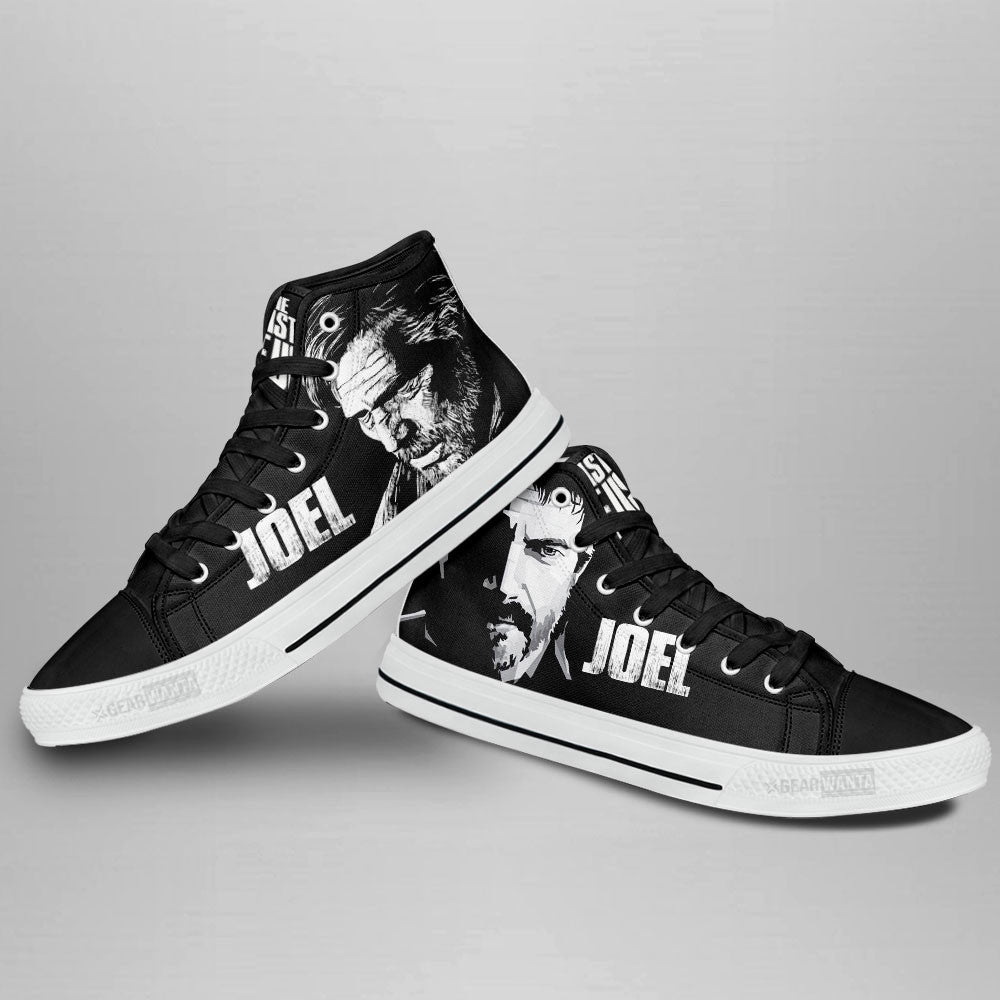 Joel The Last Of Us High Top Shoes Custom For Fans Grabiiva