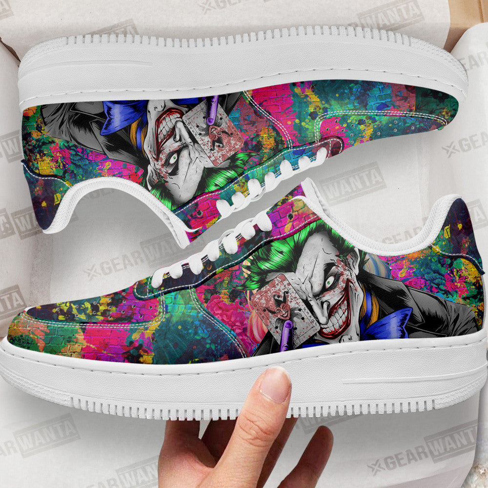 Joker Air Sneakers Custom For Fans Grabiiva