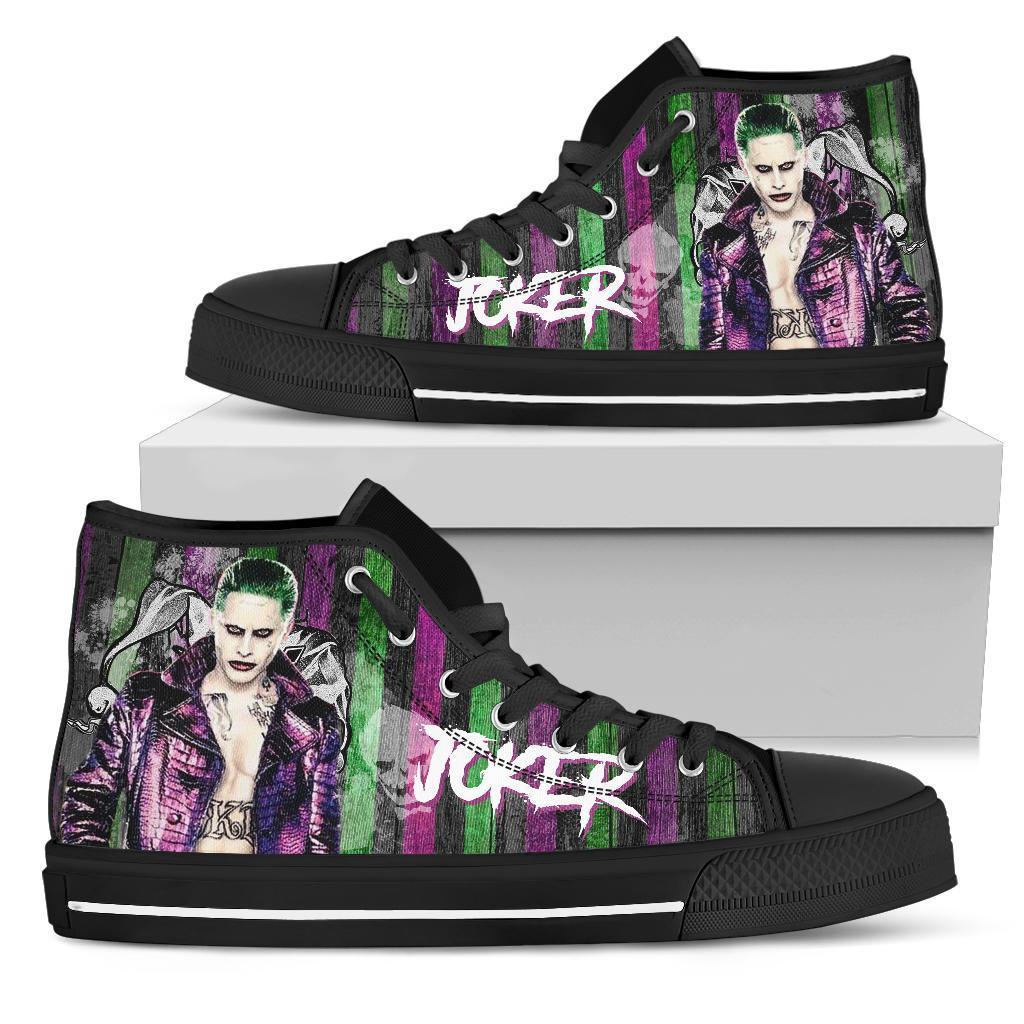 Joker High Top Shoes Amazing Custom Idea Grabiiva