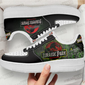 Jurassic Park Air Sneakers Custom For Fans QD11 Grabiiva