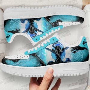 Katara Waterbending Air Sneakers Custom Avatar The Last Airbender Shoes Grabiiva