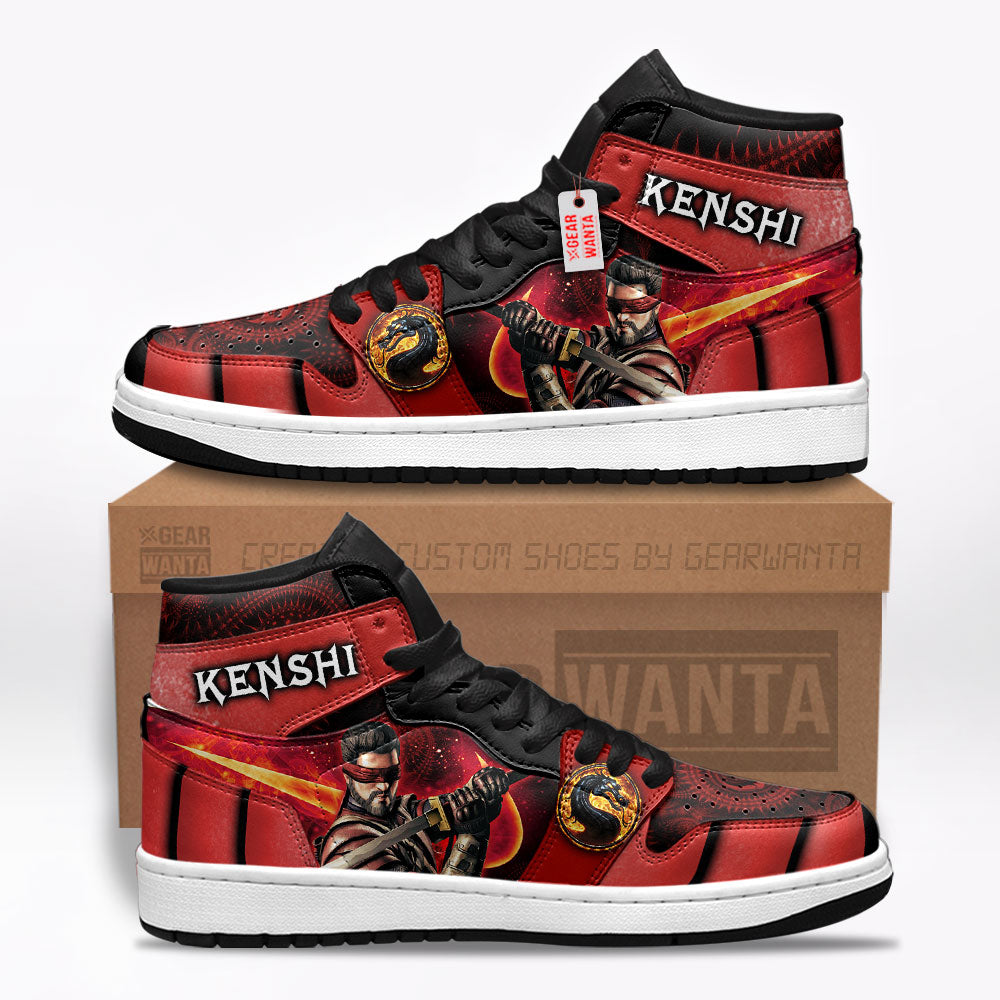 Kenshi Mortal Kombat J1s Sneakers Custom For Fans TT24  Grabiiva