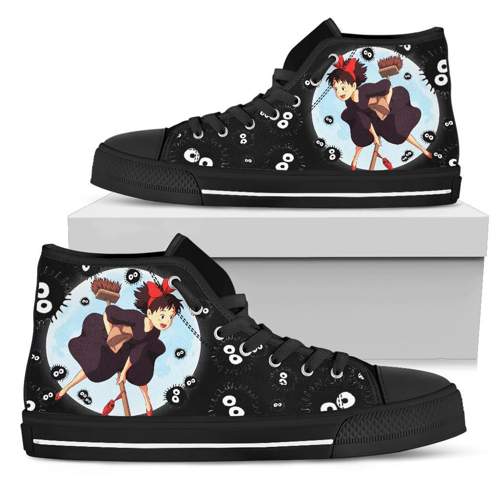 Kiki Delivery Service Sneakers Ghibli High Top Shoes Custom PT20 Grabiiva