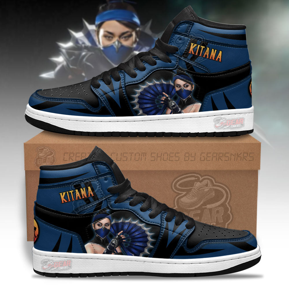 Kitana J1s Sneakers Mortal Kombat  Grabiiva