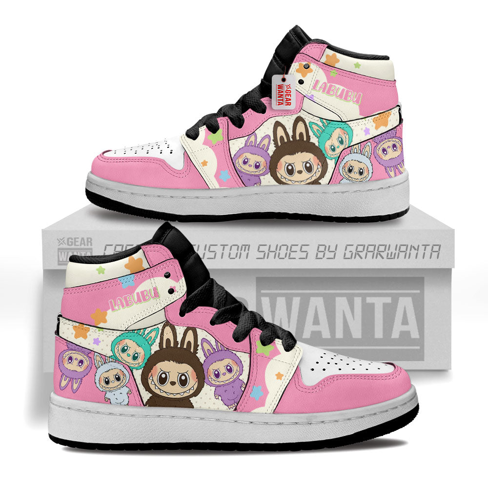 Labubu Personalized Kid J1s Sneakers Collection Grabiiva