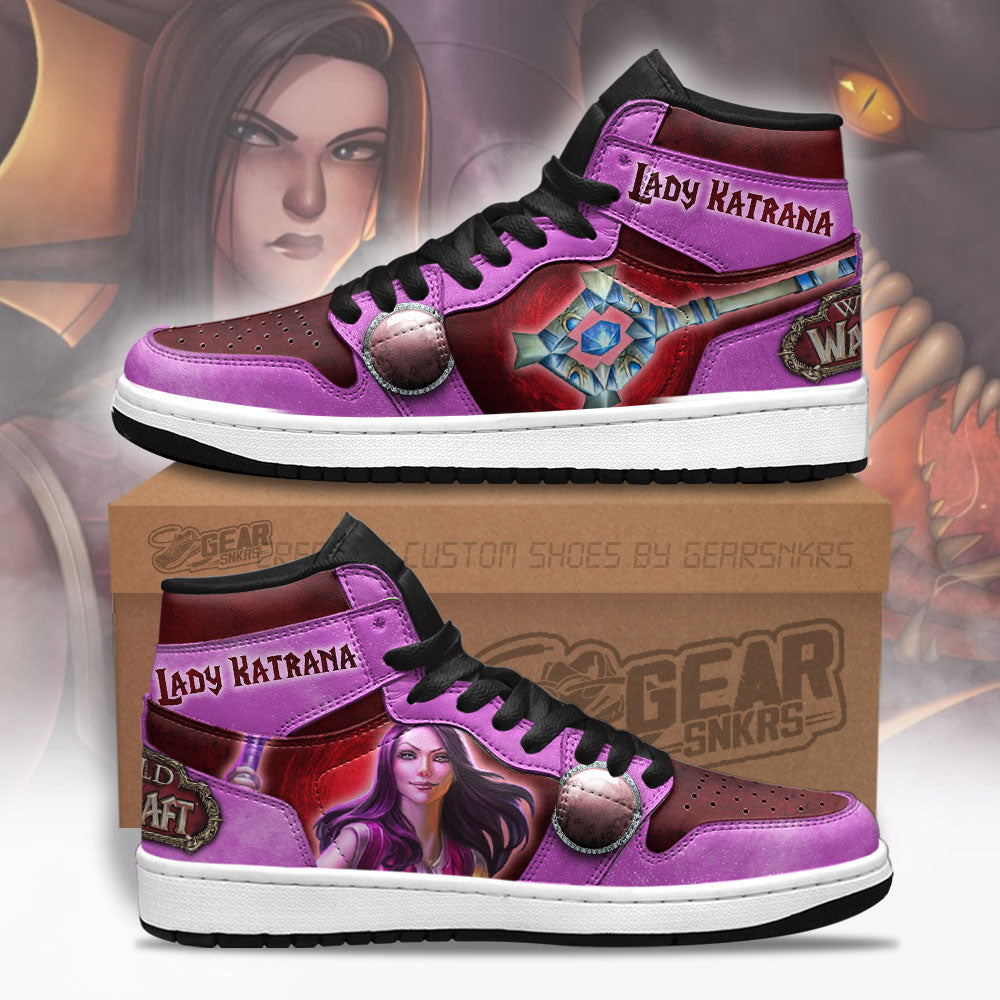 Lady Katrana J1s Sneakers World of Warcraft  Grabiiva