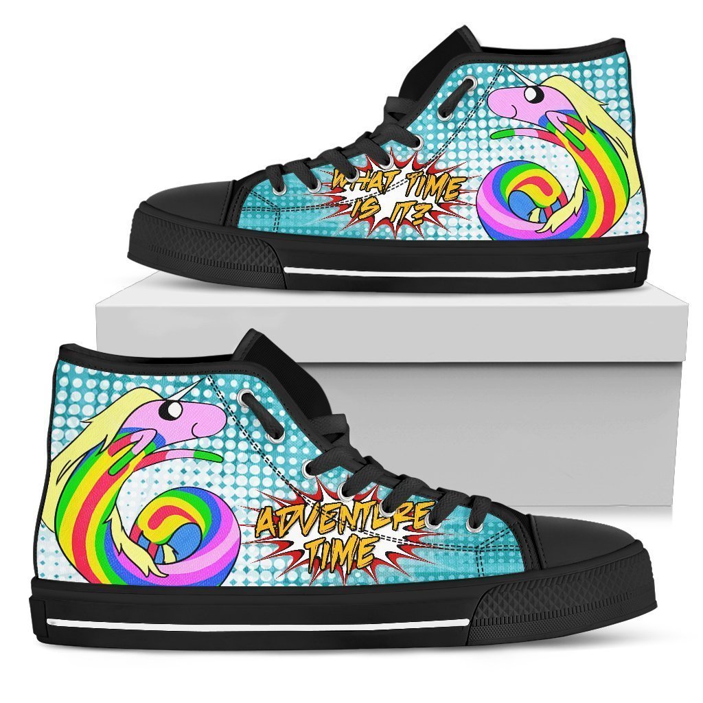 Lady Rainicoin Sneakers Adventure Time High Top Shoes Idea For Gift Grabiiva