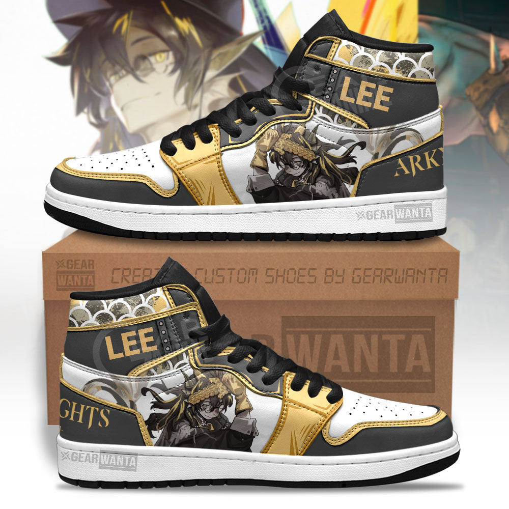 Lee Arknights J1 Sneakers Custom For Gamers MN13  Grabiiva