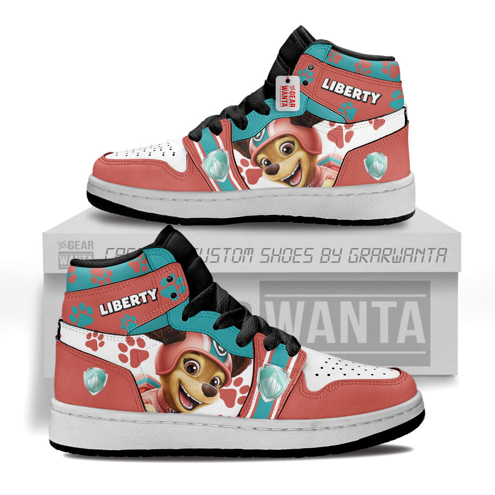 Liberty Kid J1s Sneakers Cartoon Collection Grabiiva