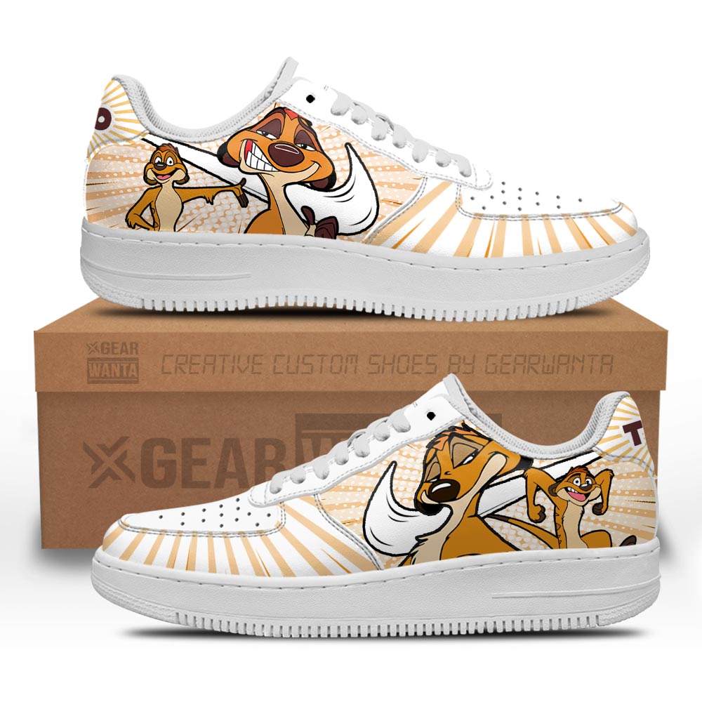 Lion King Timo Air Sneakers Custom Grabiiva