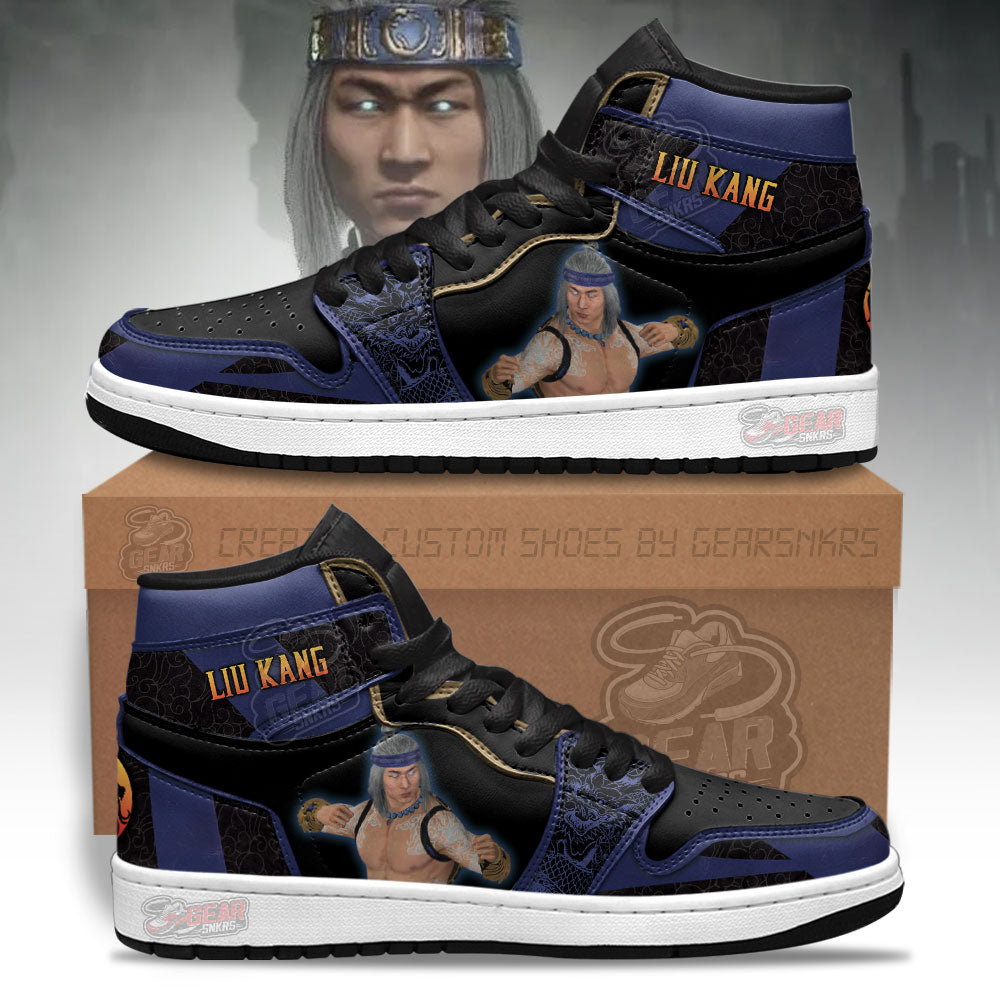 Liu Kang J1s Sneakers Mortal Kombat  Grabiiva