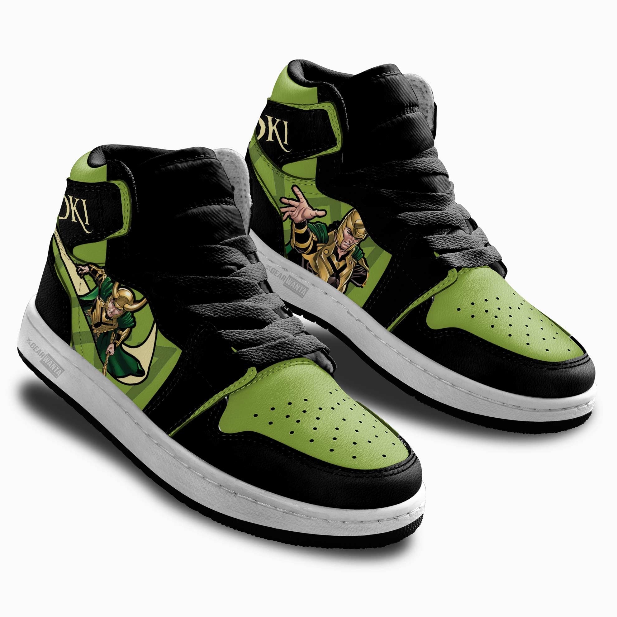 Loki Kids J1 Sneakers Custom Shoes For Kids Grabiiva