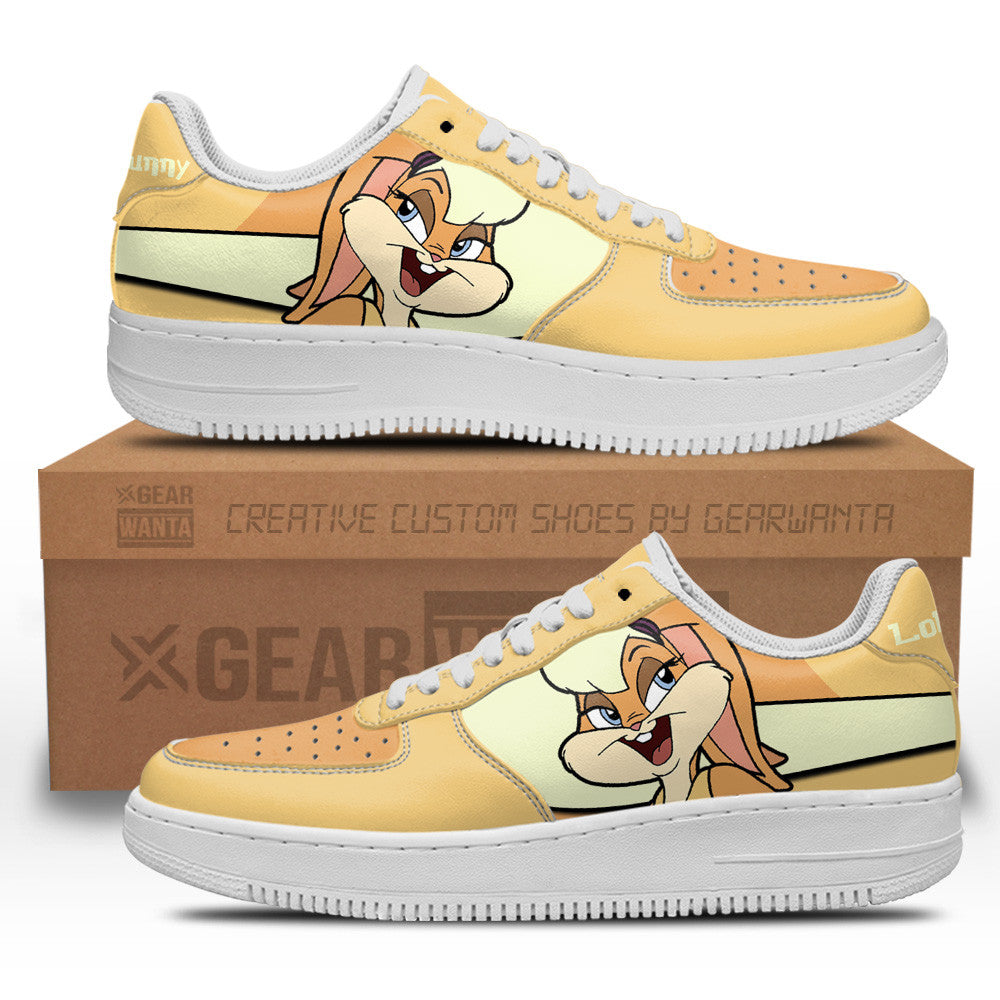 Lola Bunny Custom Cartoon Air Sneakers LT13 Grabiiva