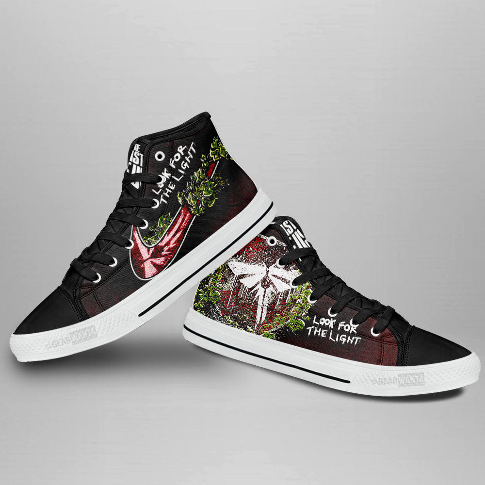 Look For The Light The Last Of Us High Top Shoes Custom For Fans Grabiiva