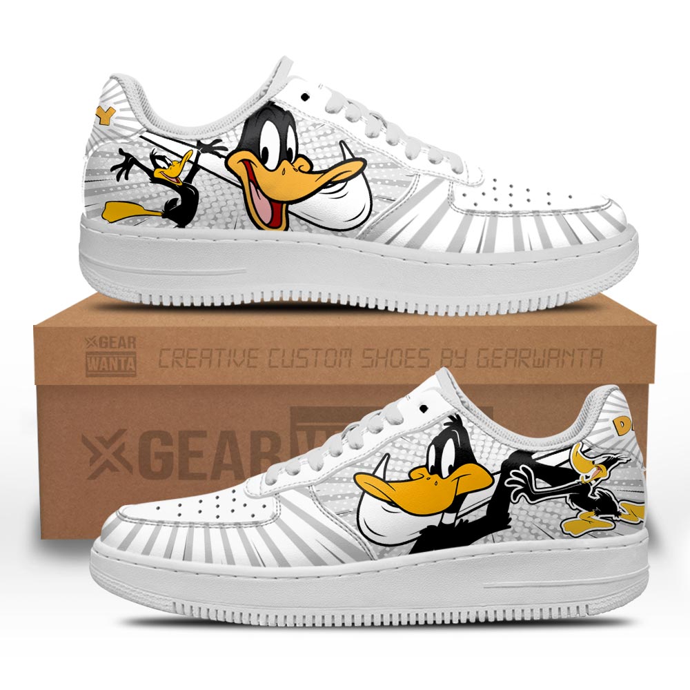 Looney Tunes Daffy Air Sneakers Custom Grabiiva