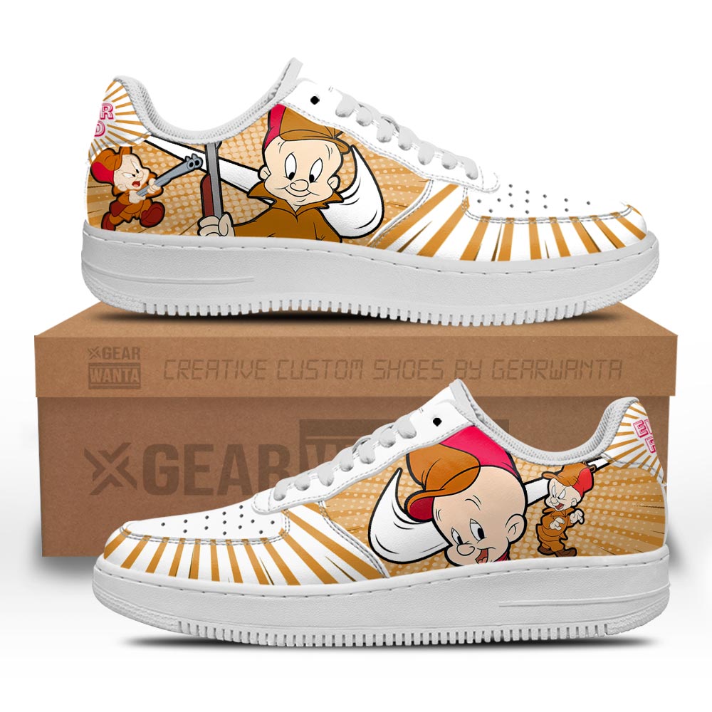 Looney Tunes Elmer Air Sneakers Custom Grabiiva
