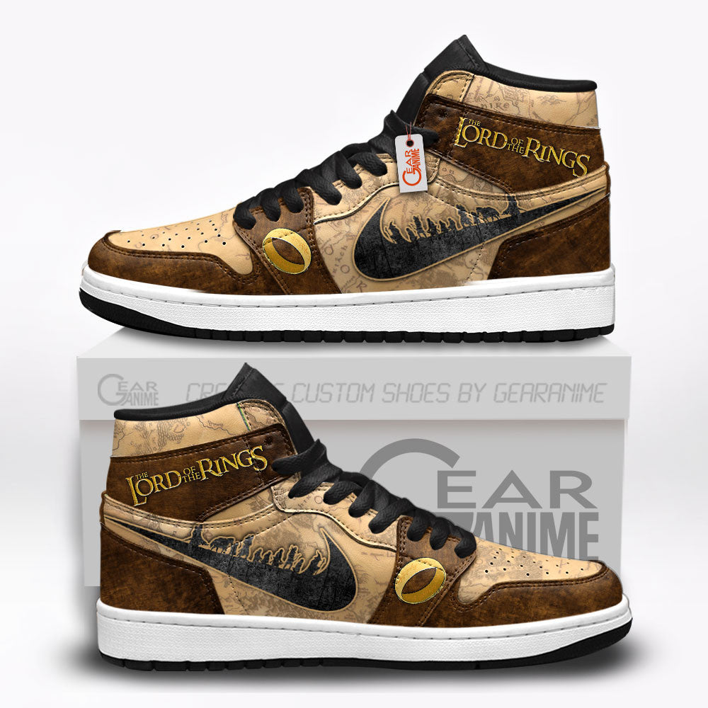 Lord Of The Rings J1 Sneakers Custom  Grabiiva