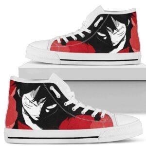 Luffy Sneakers High Top Fan One Piece Gift NH09 Grabiiva