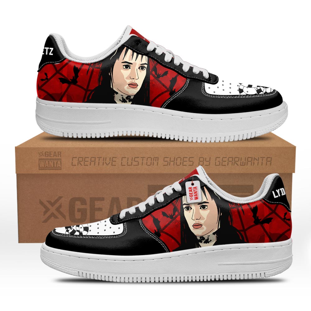 Lydia Deetz Custom Air Sneakers PT21 Grabiiva