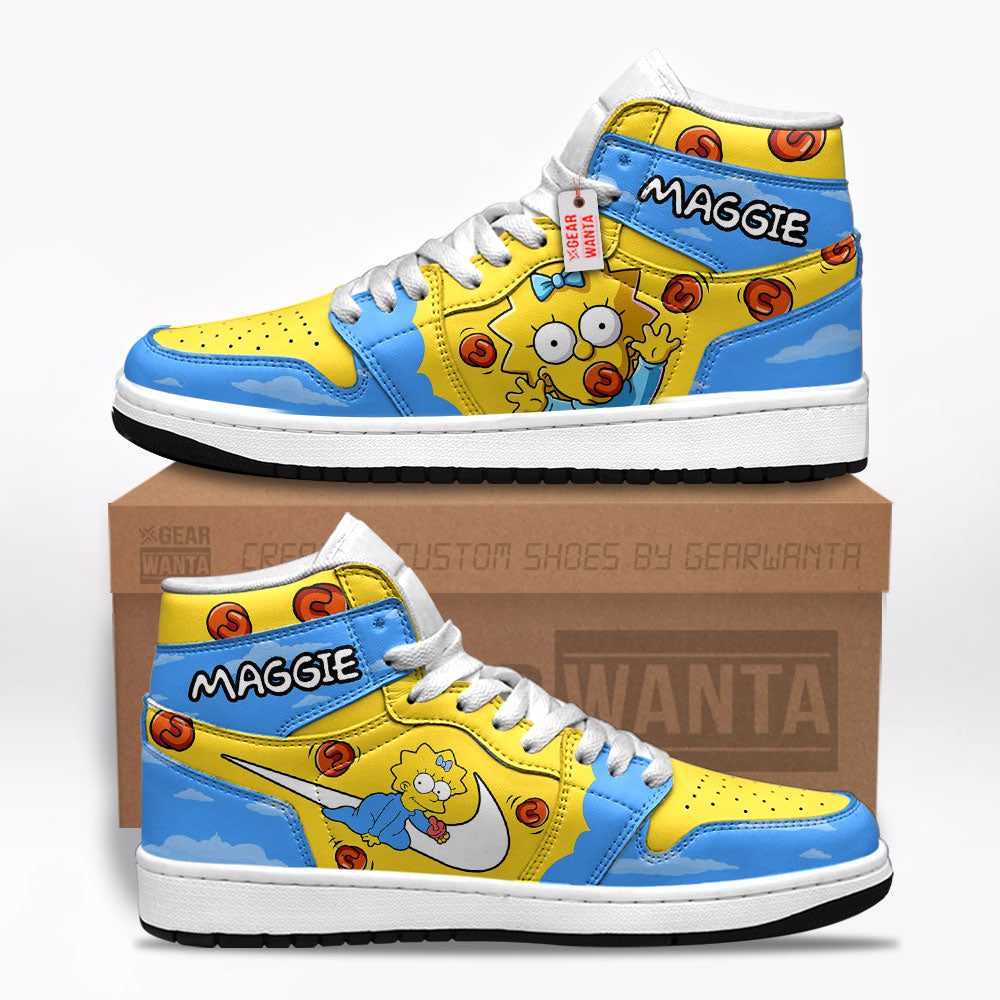Maggie Simpson The Simpson J1s Sneakers  Grabiiva