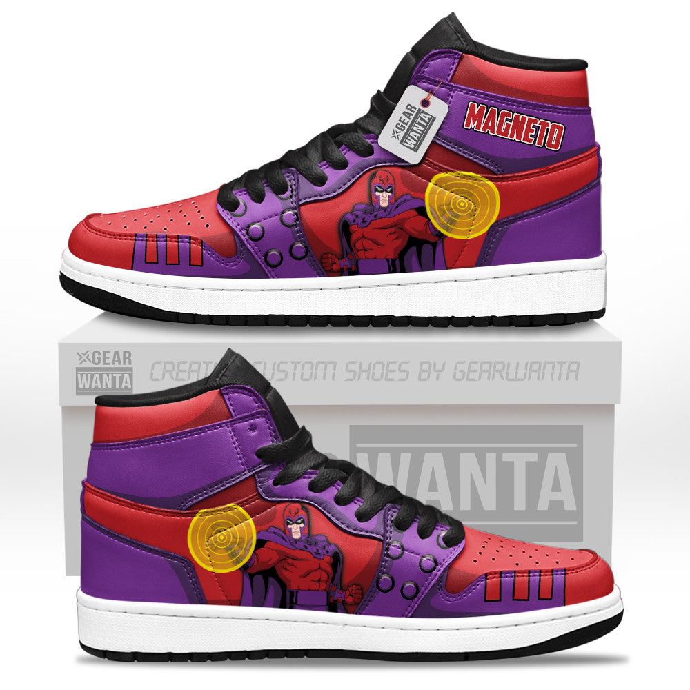 Magneto J1s Sneakers Movies Custom Shoes  Grabiiva