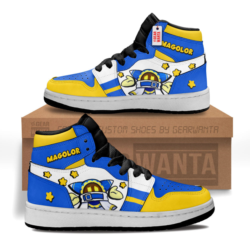 Magolor Kirby Kid J1s Sneakers Custom For Kids Grabiiva