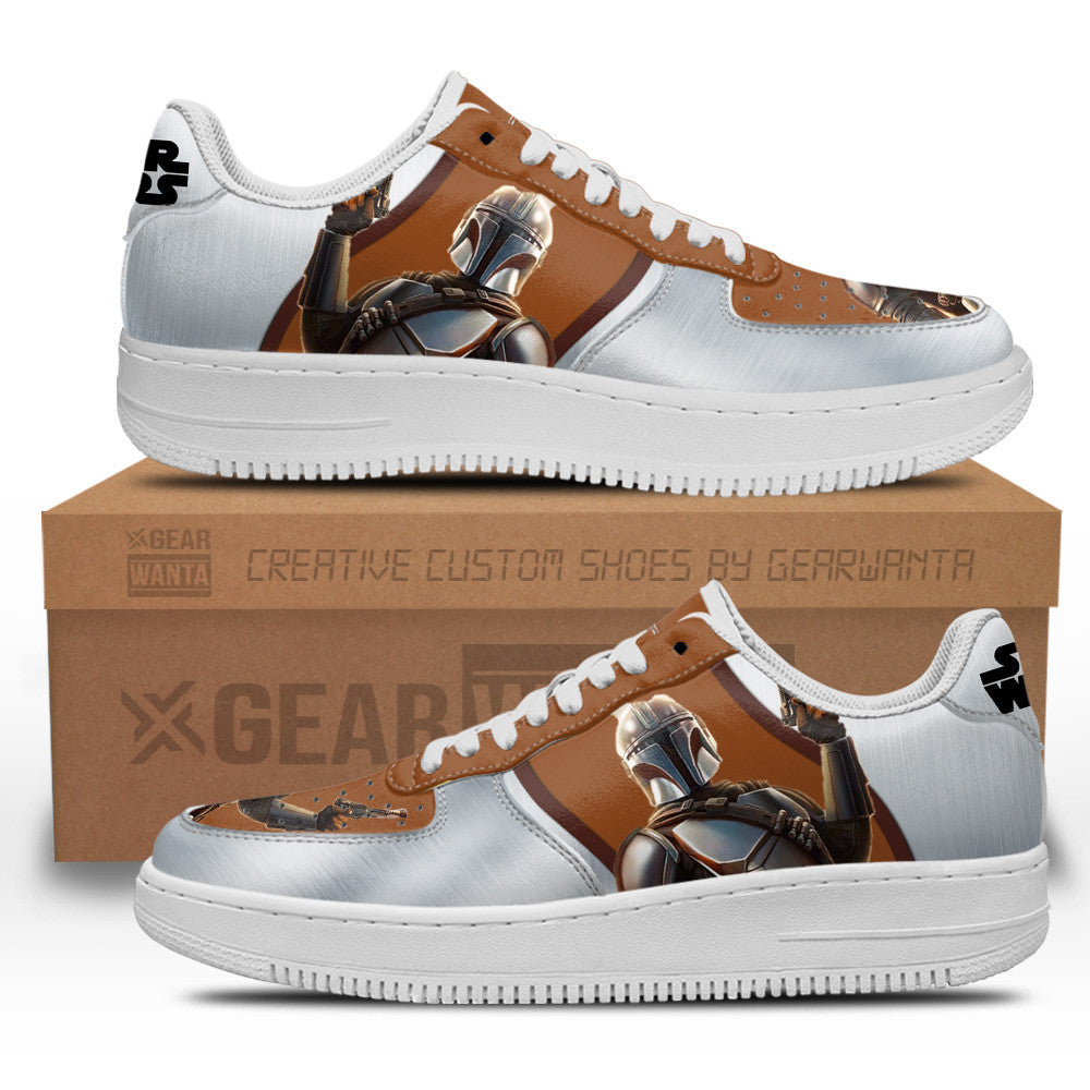 Mandalorian Star Wars Custom Air Sneakers LT11 Grabiiva