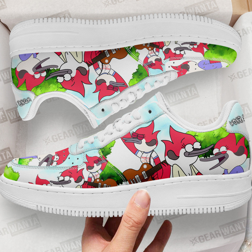 Margaret Smith Air Sneakers Custom Regular Show Shoes Grabiiva