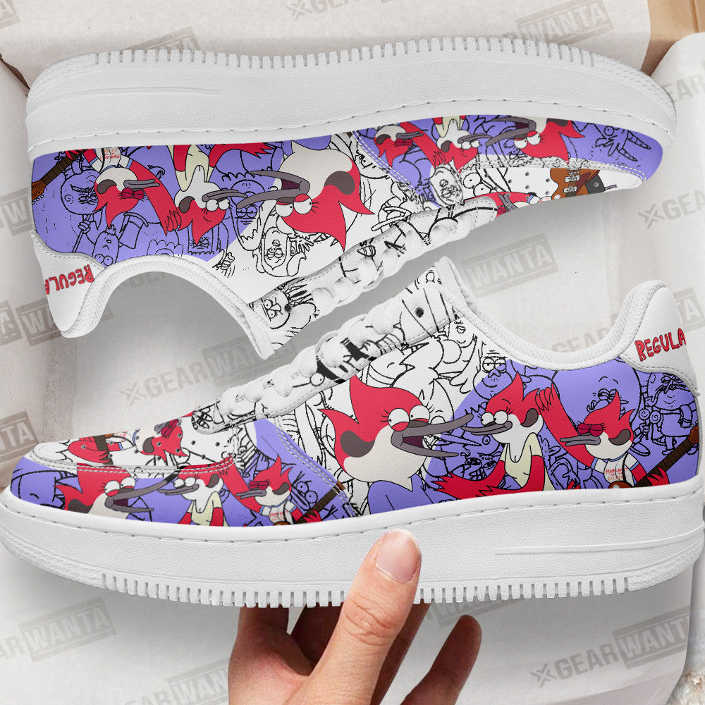 Margaret Smith Regular Show Air Sneakers Custom Cartoon Shoes Grabiiva