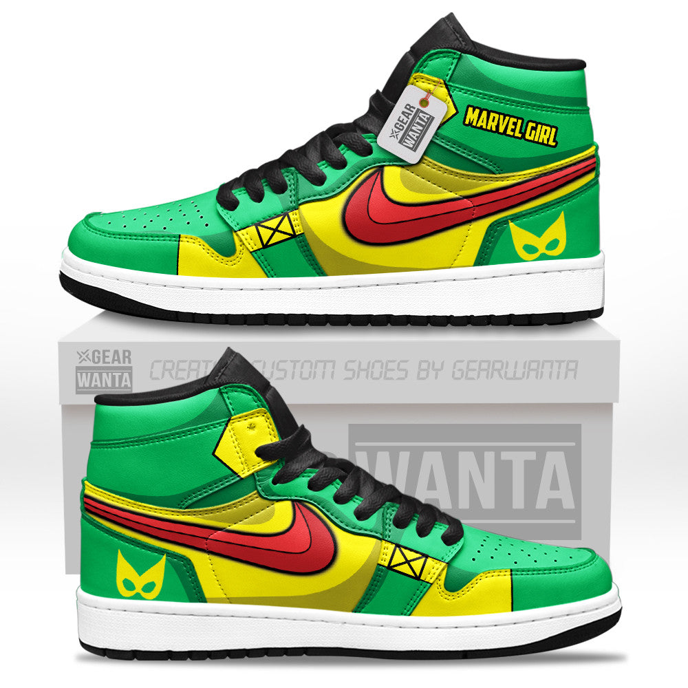 Marvel Girl J1s Sneakers Custom For Movies Fans  Grabiiva