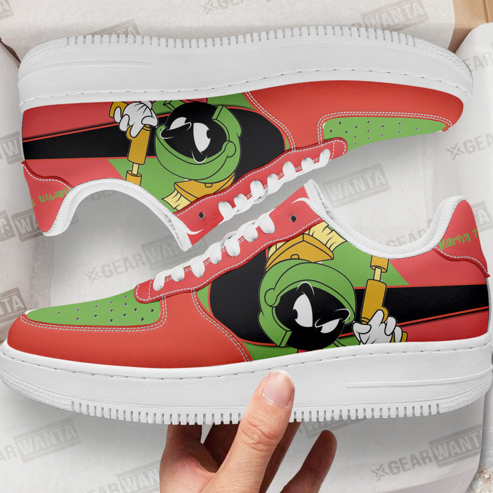 Marvin the Martian Air Sneakers Custom For Cartoon Fans Grabiiva